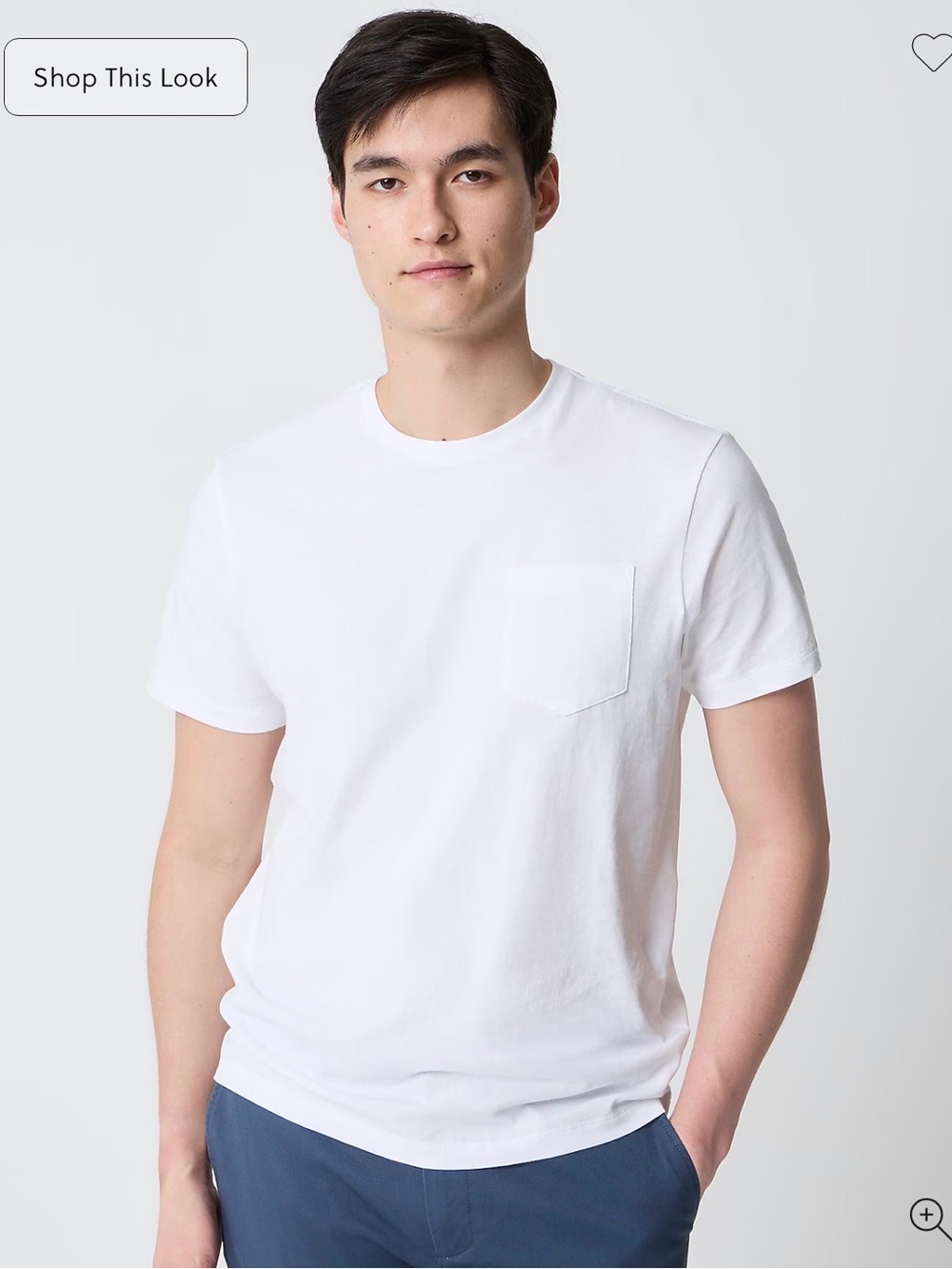 J. Crew Short-Sleeve Pocket Crew Neck Tee